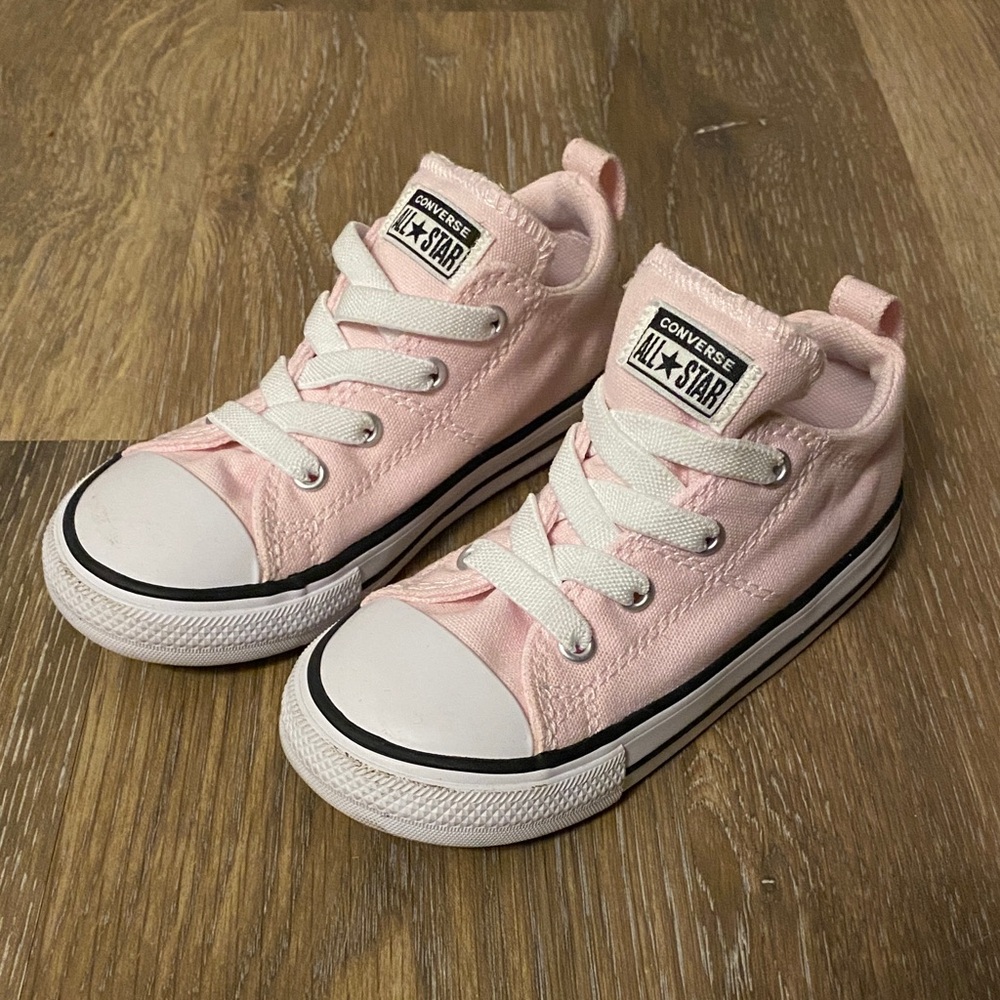 Converse Toddler Girls Light Pink All Star Sneakers